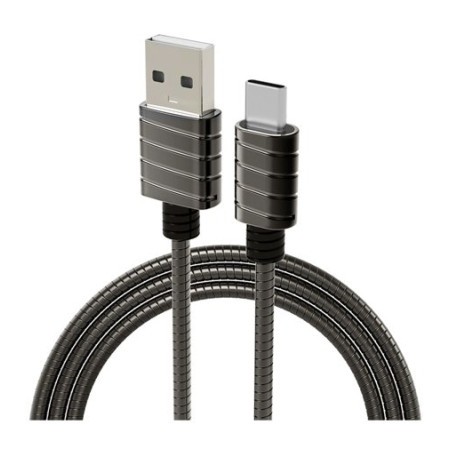 iWalk Metallic Type-C Cable (1mtr) Grey